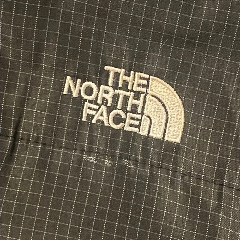 The North Face Denali Jacket Windowpane Black Gray Men’s Size XXL